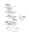 2018 Jeep Compass Armrest Diagram - 5UN80DX9AA