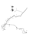 Ram 1500 Classic Brake Line Diagram - 68211364AB