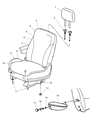 2007 Chrysler Pacifica Seat Heater Diagram - 4610103AA