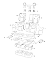 Jeep Cherokee Armrest Diagram - 1VR31DX9AB