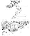 2007 Jeep Grand Cherokee Catalytic Converter Diagram - 5290722AD