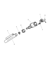 Jeep Grand Cherokee Gas Cap Diagram - 52100420AA