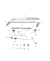 2018 Jeep Compass Hood Cable Diagram - 68249030AA