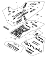 Chrysler 200 Floor Pan Diagram - 5076043AE