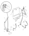 2002 Jeep Wrangler Seat Belt Diagram - 5EV70LAZAJ