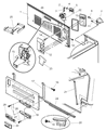 Jeep Wrangler Tailgate Handle Diagram - 55176547AB