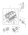 Chrysler Sebring Dipstick Diagram - MD310839