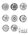 Jeep Lug Nuts Diagram - 6509769AA
