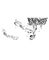 Ram 3500 Power Steering Hose Diagram - 52122379AC