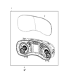 Ram 2500 Instrument Cluster Diagram - 68437730AC