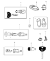 1998 Jeep Cherokee Transmitter Diagram - 56008969