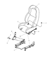 Dodge Viper Seat Cushion Diagram - XD021XRAA