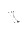 Jeep Wrangler Track Bar Diagram - 52059982AF