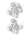 1999 Dodge Ram 2500 Drive Belt Diagram - Q4071037