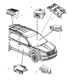 Dodge Journey Body Control Module Diagram - 68110415AB