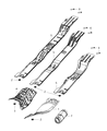 2012 Ram 5500 Exhaust Heat Shield Diagram - 68065530AB