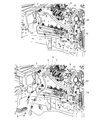 Jeep A/C Hose Diagram - 55037861AC