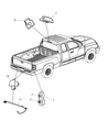 Dodge Dakota Back Up Light Diagram - 55077605AC