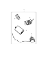 2016 Jeep Compass Antenna Diagram - 68056236AA