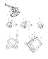 Dodge Grand Caravan Clock Spring Diagram - 56046497AF