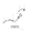 Chrysler Gas Cap Diagram - 5278655AA
