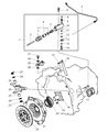 Chrysler Clutch Fork Diagram - MD749671