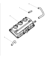 Chrysler Concorde PCV Hose Diagram - 4792645AC