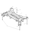 Chrysler Pacifica Rear Crossmember Diagram - 4766704AA