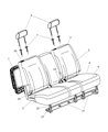 2005 Chrysler Pacifica Cup Holder Diagram - 1BG211L5AA