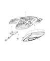 Chrysler Dome Light Diagram - 5PL46DX9AD