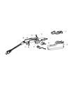 Dodge Avenger Steering Column Diagram - 5057242AF