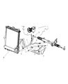 Chrysler Aspen Power Steering Hose Diagram - 52113243AC