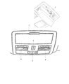 Dodge Magnum Dome Light Diagram - 1AR301W1AA