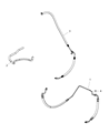 Dodge Challenger Power Steering Hose Diagram - 68078363AG