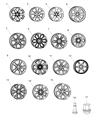 Ram Spare Wheel Diagram - 5YD601Z3AA