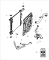 Jeep Grand Cherokee Radiator Hose Diagram - 52014834AB