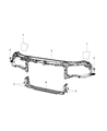 2020 Dodge Challenger Front Cross-Member Diagram - 68174972AF