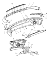 2004 Dodge Ram 3500 Bumper Diagram - 5073001AC
