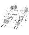 Dodge Journey Door Latch Cable Diagram - 68042336AA