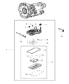 Jeep Wrangler Oil Pan Gasket Diagram - 68362042AA