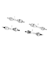Jeep Cherokee Axle Shaft Diagram - 52123739AD