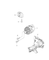 Jeep Renegade Alternator Diagram - 68254599AA