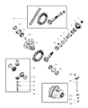 Jeep Commander Differential Diagram - 52104673AE