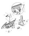 Chrysler Sebring Door Latch Cable Diagram - QN08WL8AC