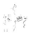 Jeep Compass Battery Cable Diagram - 68309063AD