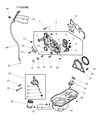 Chrysler Sebring Coolant Filter Diagram - MD360935