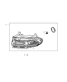 2020 Dodge Charger Headlight Diagram - 68410317AC