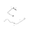 Dodge Viper PCV Hose Diagram - 5038618AD