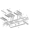 Dodge Sprinter 3500 Front Cross-Member Diagram - 5118168AA