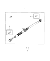 2015 Dodge Challenger Drive Shaft Diagram - 53010735AB